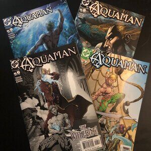 Bundle of 4 Aquaman comic books -  2003